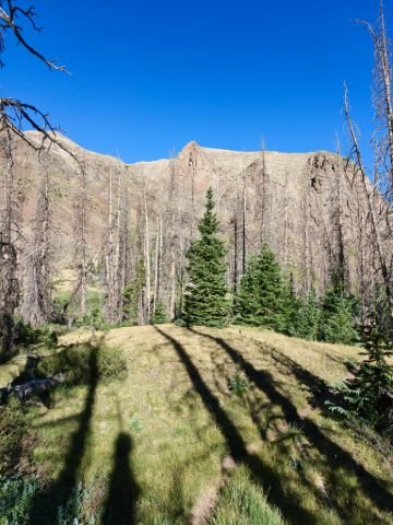 Přes planinu Snow Mesa do Lake City