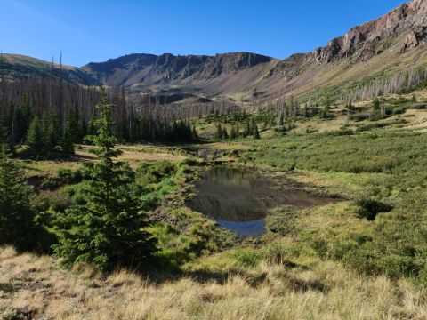 Přes planinu Snow Mesa do Lake City