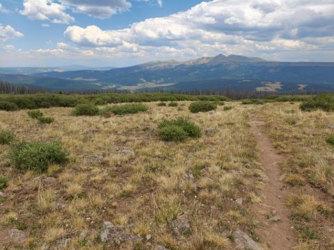 Kousek za Spring Creek Pass